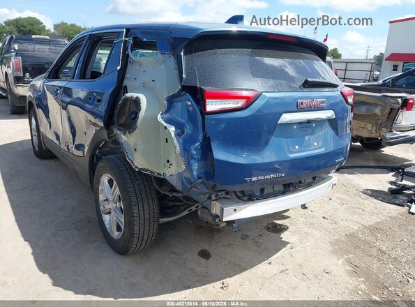 3GKALTEG5RL366141 2024 GMC TERRAIN Blue Tył lewy