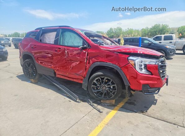 3GKALTEG8RL392748 2024 GMC TERRAIN Red Delantero derecho
