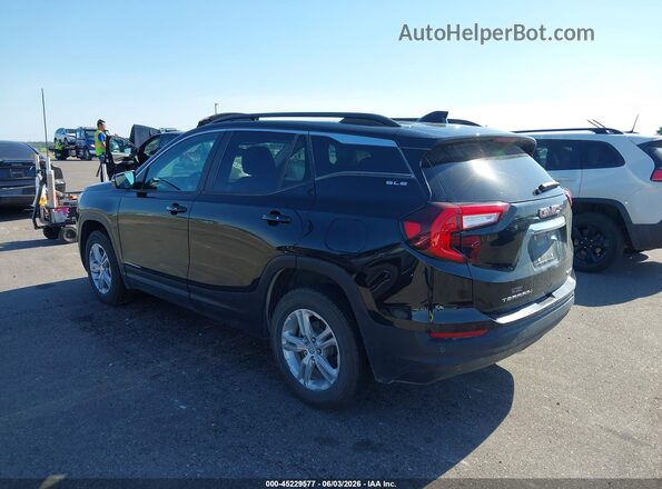 3GKALTEG9PL226560 2023 GMC TERRAIN Черный Задняя левая четверть