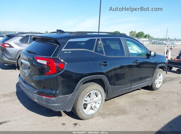 3GKALTEG9PL226560 2023 GMC TERRAIN Черный Задняя правая четверть
