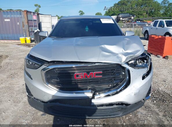 3GKALTEV0JL330621 2018 GMC TERRAIN Silver ხელსაწყოთა პანელის ხედი