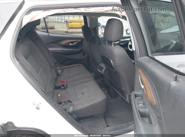 3GKALTEV0JL372349 2018 GMC TERRAIN White VIN sticker view