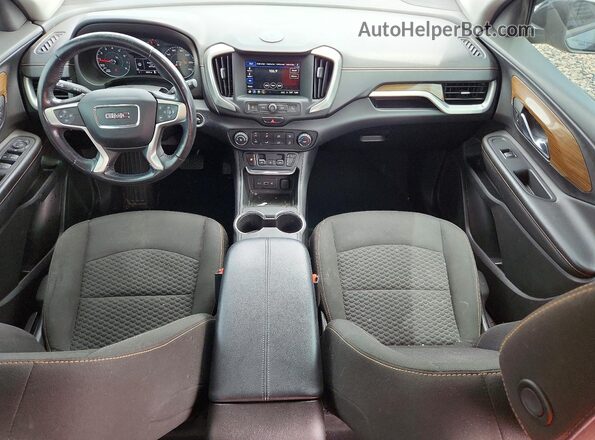 3GKALTEV0JL384744 2018 GMC TERRAIN Gray 