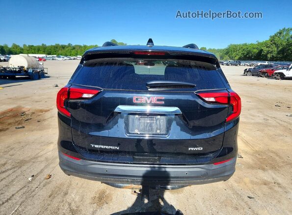 3GKALTEV0KL337389 2019 GMC TERRAIN Black Հետևի տեսք