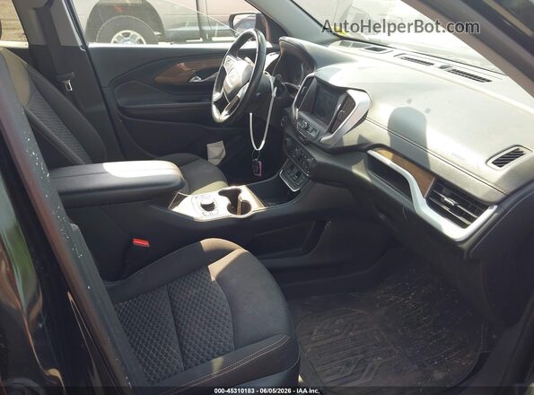3GKALTEV0LL125075 2020 GMC TERRAIN Black Widok wnętrza z przodu