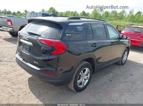 3GKALTEV0LL125075 2020 GMC TERRAIN Black Tył prawy