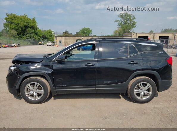 3GKALTEV0LL125075 2020 GMC TERRAIN Black Widok wnętrza 360 stopni