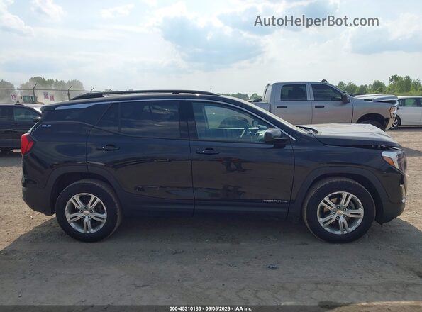 3GKALTEV0LL125075 2020 GMC TERRAIN Black Widok wnętrza z tyłu