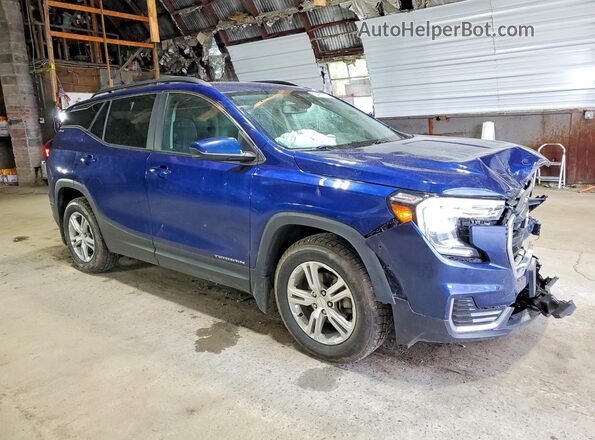 3GKALTEV0NL218875 2022 GMC TERRAIN Синий 