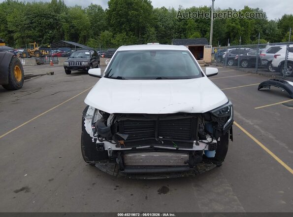 3GKALTEV1JL222864 2018 GMC TERRAIN White Widok z przodu