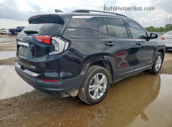 3GKALTEV1KL293659 2019 GMC TERRAIN Black Задня права чверть