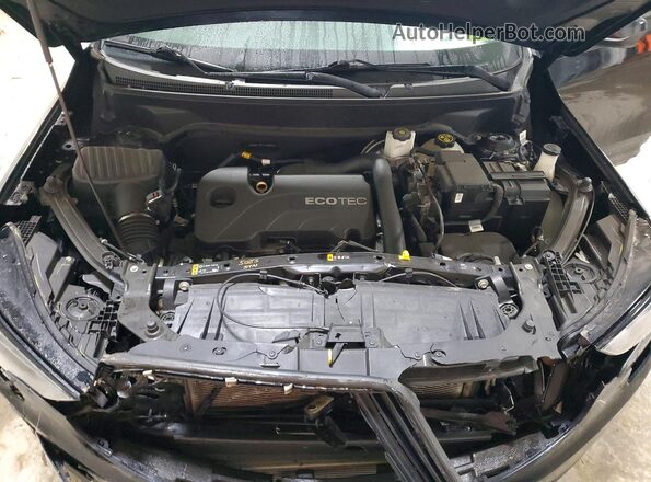 3GKALTEV1LL288236 2020 GMC TERRAIN Black Vista del compartimento del motor