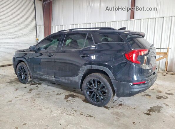 3GKALTEV1LL288236 2020 GMC TERRAIN Black Trasero izquierdo