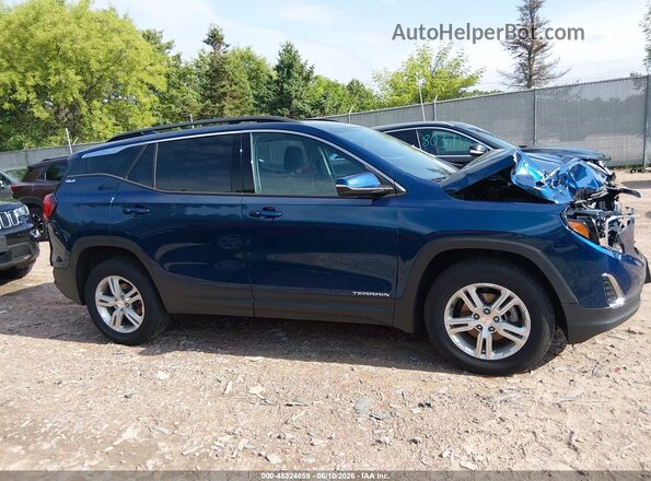3GKALTEV1LL302524 2020 GMC TERRAIN Blue Rear interior view