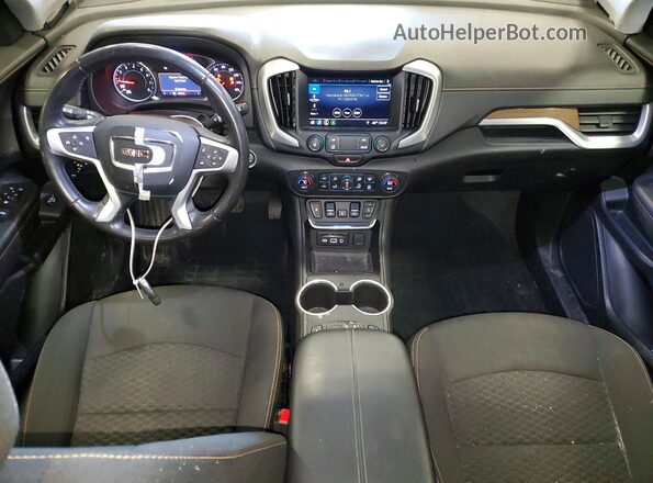 3GKALTEV1LL315967 2020 GMC TERRAIN Silver Widok deski rozdzielczej