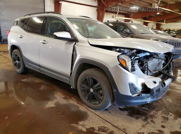 3GKALTEV1LL315967 2020 GMC TERRAIN Silver Przód prawy