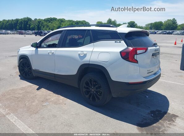 3GKALTEV1NL188320 2022 GMC TERRAIN White Задня ліва чверть