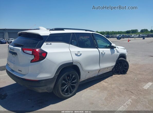 3GKALTEV1NL188320 2022 GMC TERRAIN White Задня права чверть