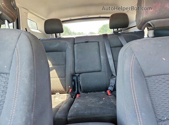 3GKALTEV2LL305450 2020 GMC TERRAIN Black უკანა სავარძლების ხედი