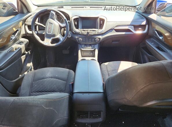 3GKALTEV2LL305450 2020 GMC TERRAIN Black წინა პანელის ხედი
