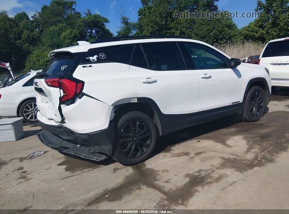 3GKALTEV2LL324029 2020 GMC TERRAIN Белый Задняя правая четверть