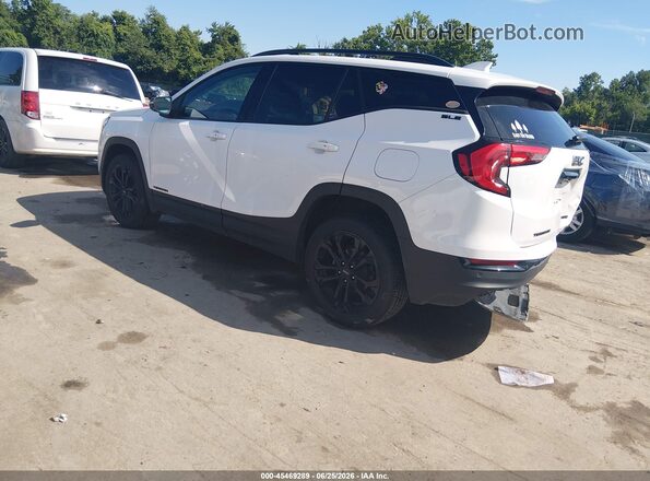 3GKALTEV2LL324029 2020 GMC TERRAIN Белый Задняя левая четверть