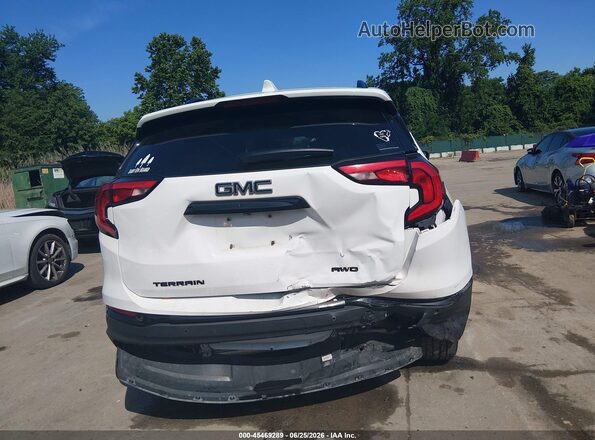 3GKALTEV2LL324029 2020 GMC TERRAIN Белый Вид спереди