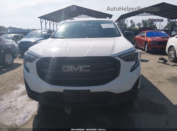 3GKALTEV2LL324029 2020 GMC TERRAIN Белый Вид щитка приборов