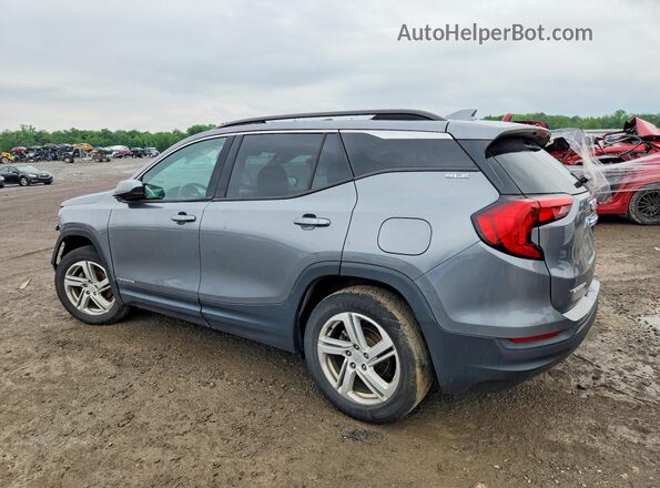 3GKALTEV3JL343895 2018 GMC TERRAIN Gray Rear left