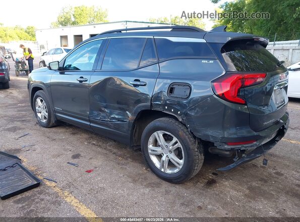 3GKALTEV3LL123384 2020 GMC TERRAIN Gray Tył lewy