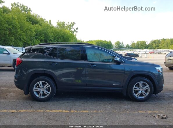 3GKALTEV3LL123384 2020 GMC TERRAIN Gray Widok wnętrza z tyłu