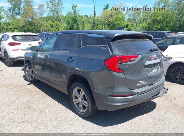 3GKALTEV3LL148799 2020 GMC TERRAIN Gray Rear left
