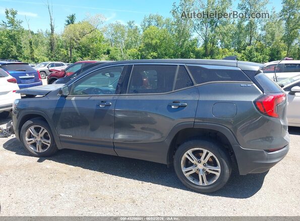 3GKALTEV3LL148799 2020 GMC TERRAIN Gray Rear interior view