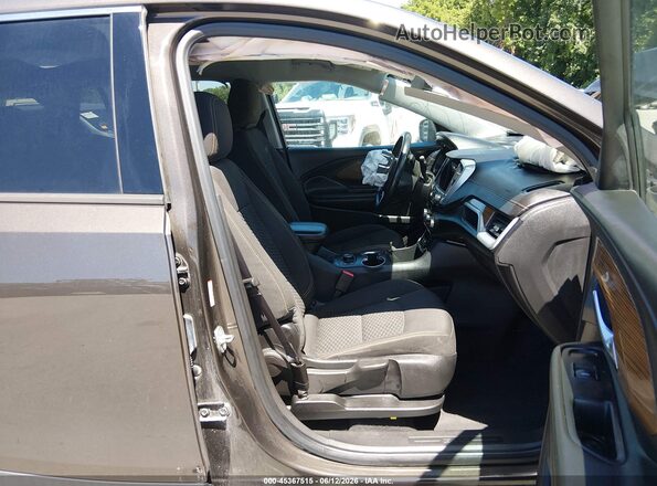 3GKALTEV3LL157633 2020 GMC TERRAIN Коричневый Вид салона спереди