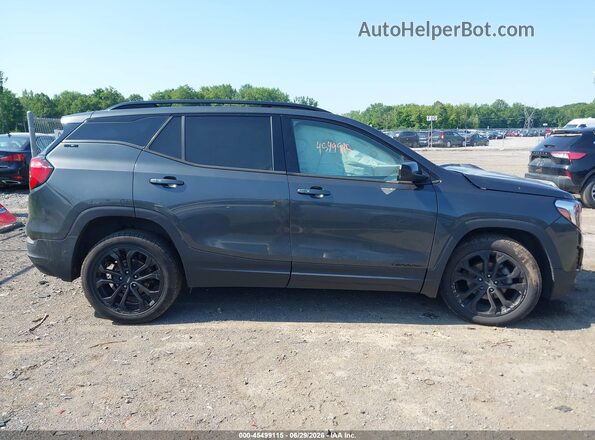 3GKALTEV3LL227843 2020 GMC TERRAIN Gray Vista del cuadro de instrumentos