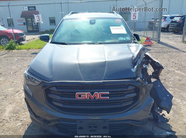 3GKALTEV3LL227843 2020 GMC TERRAIN Gray Vista del salpicadero
