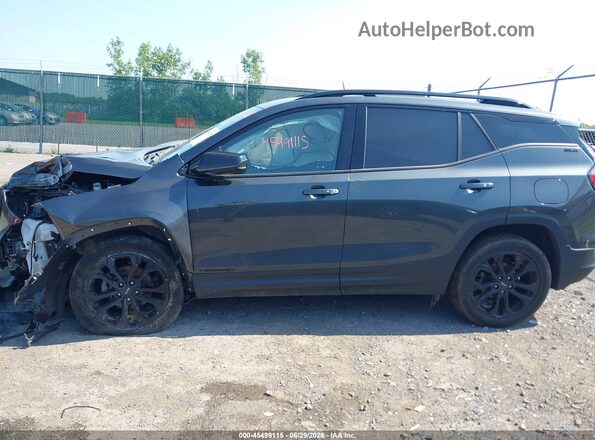 3GKALTEV3LL227843 2020 GMC TERRAIN Gray Vista interior trasera