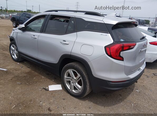 3GKALTEV3LL337212 2020 GMC TERRAIN Silver Задня ліва чверть
