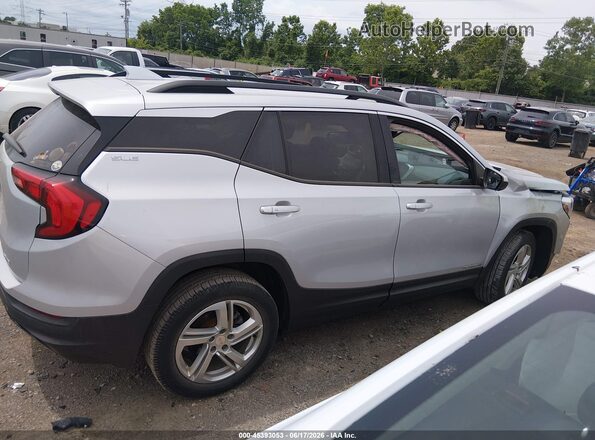 3GKALTEV3LL337212 2020 GMC TERRAIN Silver Вид задньої частини салону