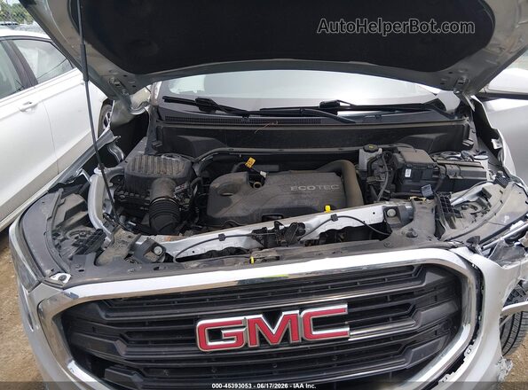 3GKALTEV3LL337212 2020 GMC TERRAIN Silver Вид ззаду
