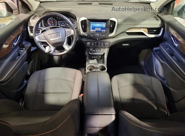 3GKALTEV4JL251680 2018 GMC TERRAIN Silver Dashboard view