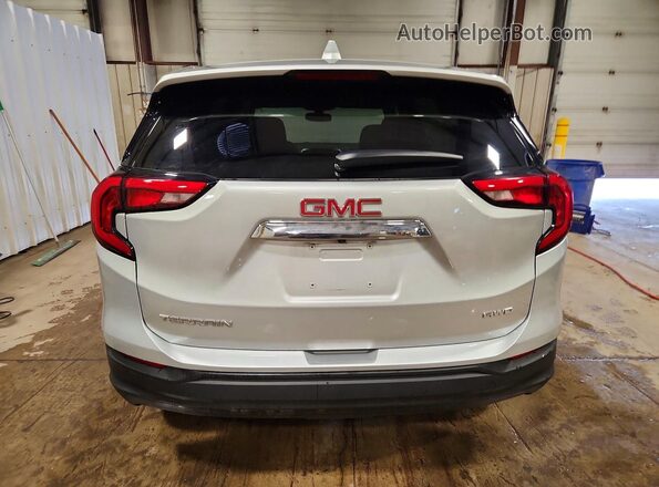 3GKALTEV4JL251680 2018 GMC TERRAIN Silver Rear view