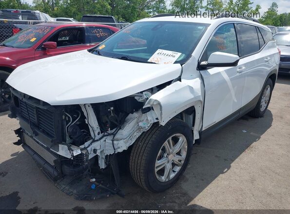3GKALTEV4LL161531 2020 GMC TERRAIN White Передня ліва чверть