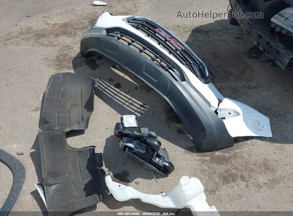 3GKALTEV4LL161531 2020 GMC TERRAIN White Вид щитка приладів