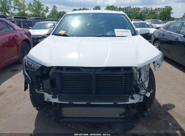 3GKALTEV4LL161531 2020 GMC TERRAIN White Вид задньої частини салону