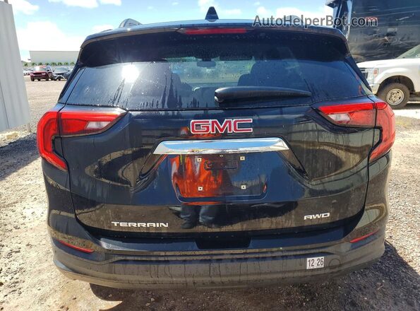 3GKALTEV4LL210601 2020 GMC TERRAIN Black Widok z tyłu