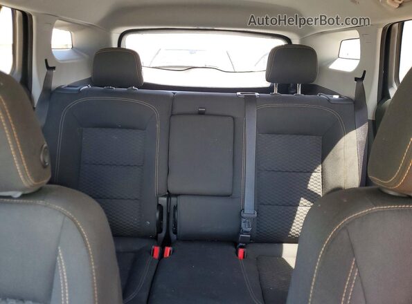 3GKALTEV4LL210601 2020 GMC TERRAIN Black Widok tylnych siedzeń
