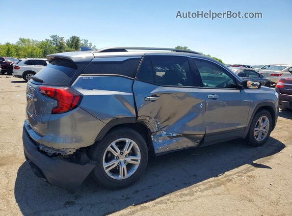 3GKALTEV4LL288523 2020 GMC TERRAIN Gray Trasero derecho