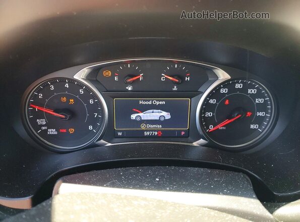 3GKALTEV4LL288523 2020 GMC TERRAIN Gray Vista del cuadro de instrumentos