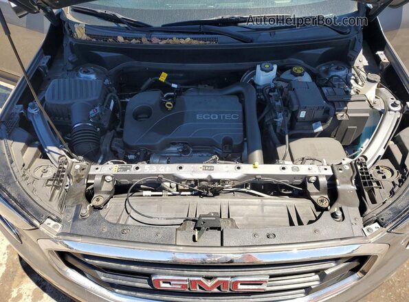 3GKALTEV4LL288523 2020 GMC TERRAIN Gray Vista del compartimento del motor